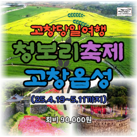♠고창 청보리축제+고창읍성 당일여행♠