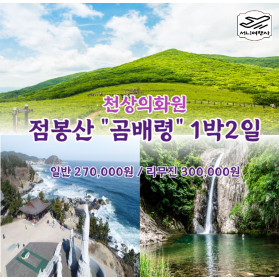 천상의 화원 "곰배령" 1박2일    일반 270,000 / 리…