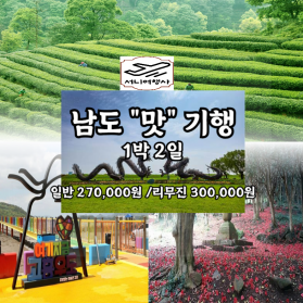 남도"맛"기행 (보성,고흥,강진)    일반  270,000  …